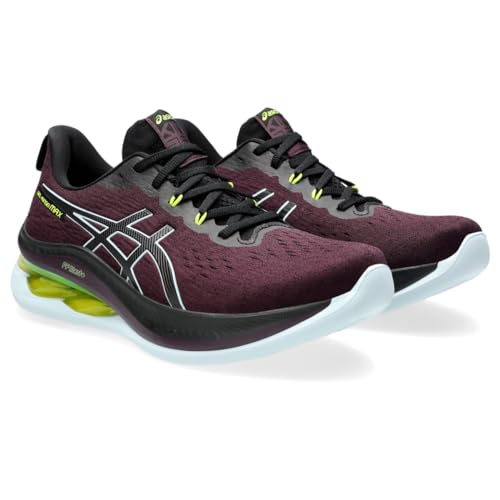 ASICS Men's Gel-Kinsei MAX Running Shoes, 7, Dark Aubergine/Cool Grey2