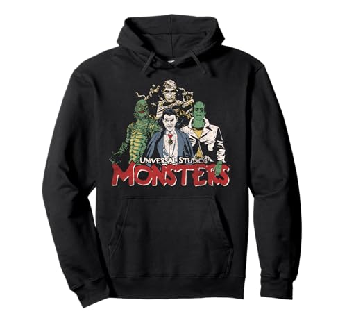 Universal Monsters Vintage Group Shot Pullover Hoodie