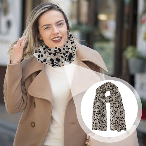 Image of Lightweight Scarf for Women Long Thin Scarf Printed Gift for Women 3 90x180cm