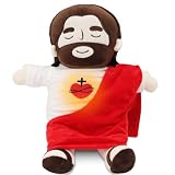 Sommeil apaisant : plongez votre enfant dans une routine de sommeil relaxante avec la lumière tamisée et le son doux du doudou respirant Jésus. La respiration subtile crée un effet apaisant qui les aide à dormir confortablement