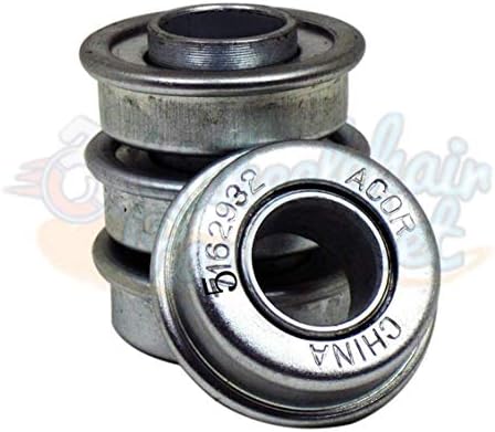 Caster Bearing, 5/16 ID x 29/32 OD (flange excluded), 4 each