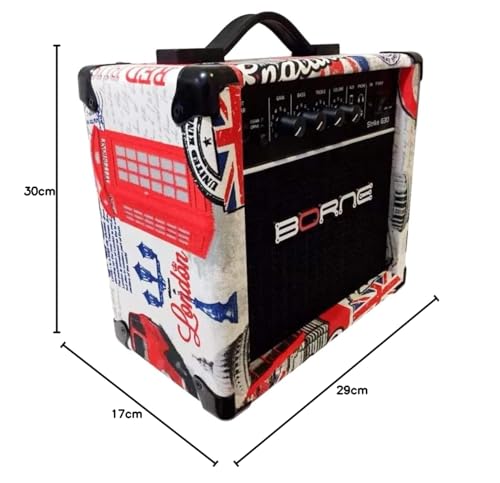 Amplificador Cubo para Guitarra Strike g30 15w - London Borne