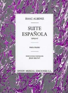 Isaac Albeniz: Suite Espanola Op.47. Partituras para Piano