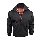  TOWN & COUNTRY CLOTHING STORE Herren Jacke HRNGTN, XXXXX-Large, Schwarz - Schwarz