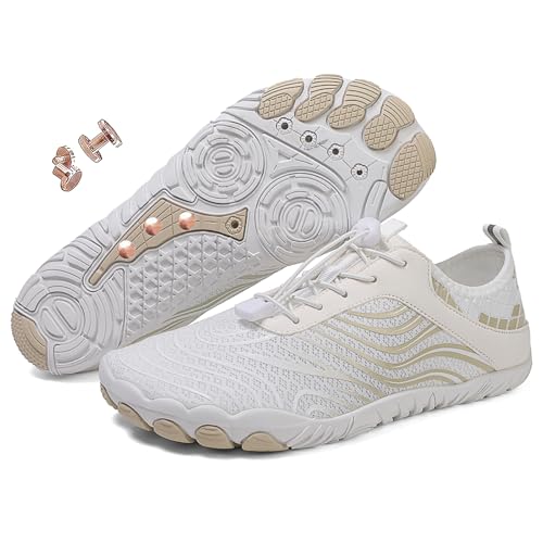 Image of Zureto Grounding Shoes with Copper, Grounded Barefoot Footwear Hike Shoes for Womens Mens Soft Comfortable