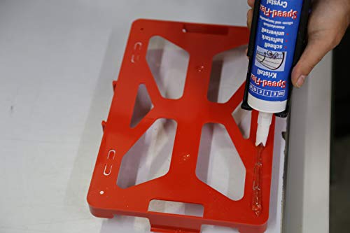 WEICON Speed-Flex Kristall MS-Polymer 310ml | für kristallklare Verklebungen