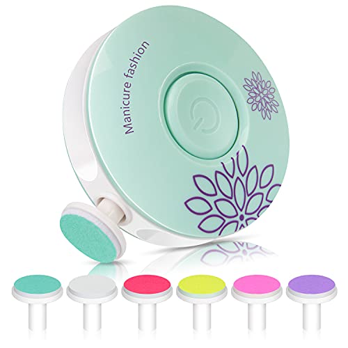 Image of Baby Nail Trimmer File Electric-Baby Nail File Kit-Baby Nail File Clippers-Gift for Newborn Toddler Kids or Adults Toes and Figernails (Blue)