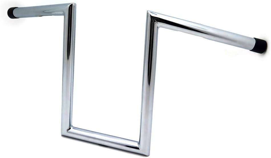 SMT 10" Rise 4" Pullback ApeHanger ZBars 1" Handlebars