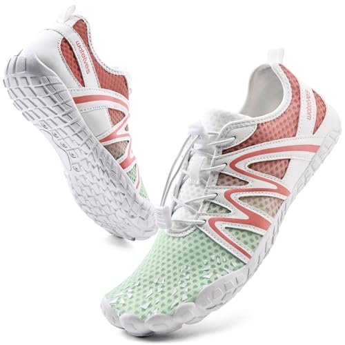 Image of Water Shoes for Men Barefoot Quick-Dry Aqua Sock Outdoor Athletic Sport Shoes for Kayaking, Boating, Hiking, Surfing, Walking
