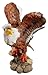 piękny orzeł na skałach 13 x 10 x 8 cm Eagle skrzydło skrzydło ptak drapieżny dekoracja figurka BG G45