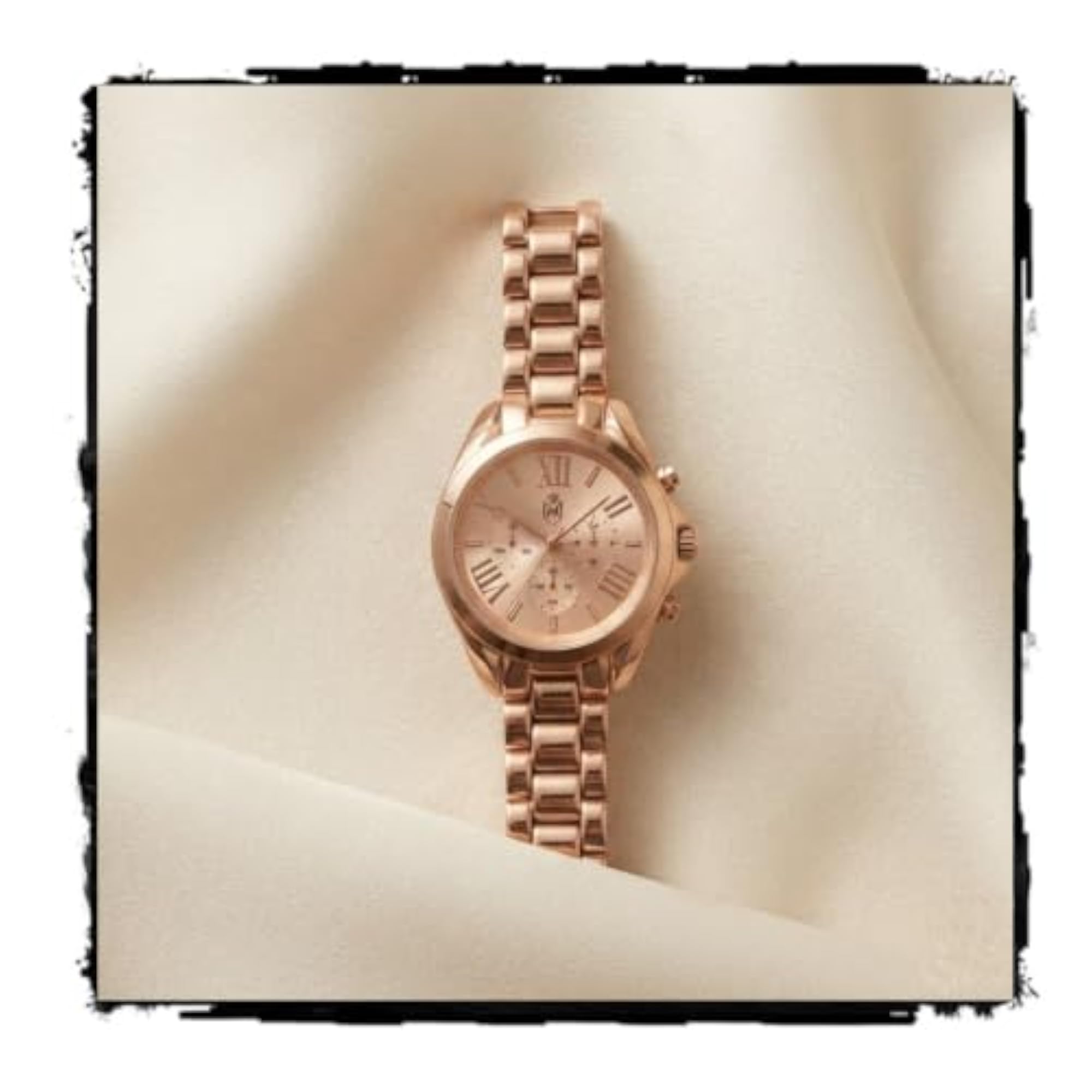 Women's Analog Watch with Stainless Steel Bracelet Strap