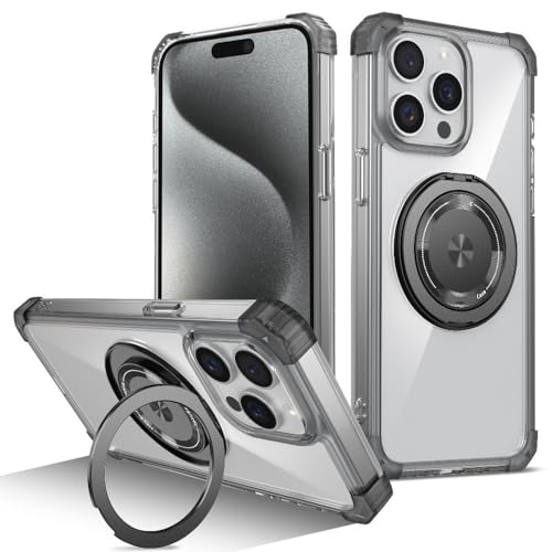 Coque anti-chute à quatre coins renforcés pour iPhone 14 et 15 silicone translucide