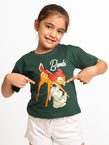 Image of Nap Chief Kids Cotton Character T-Shirt for Girls, Printed T-Shirt for Kids Casual Wear