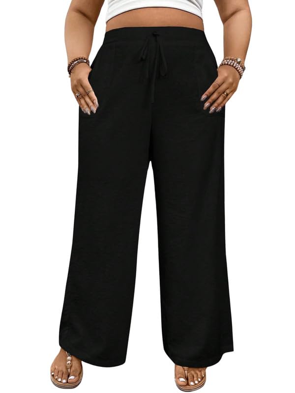 Image of DTR FASHION Women's Stretchable Solid Cotton Blend Casual Trouser