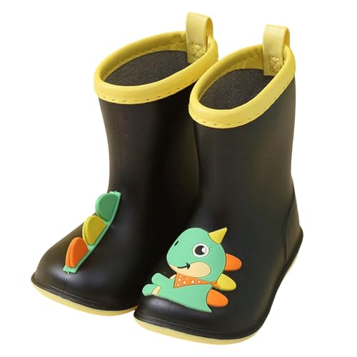 IWIHMIV Boys Rainboots Toddler Girls Boots Kids Rain Boots Toddler Rain Boots Rubber Kids Cartoon Rain Boots for Girls and Boys - Main Image