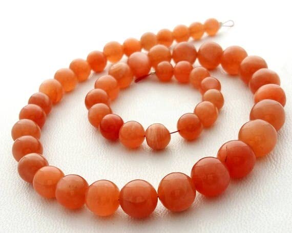Pierre de lune pêche naturelle perles lisses de 6mm de qualité supérieure pour bijoux