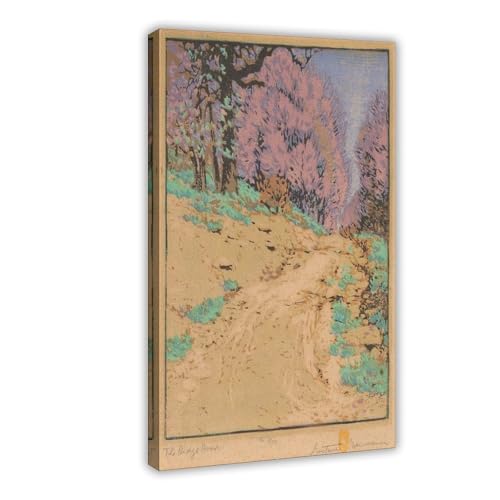 Impression sur toile Gustave Baumann : cadeau idéal déco de bureau