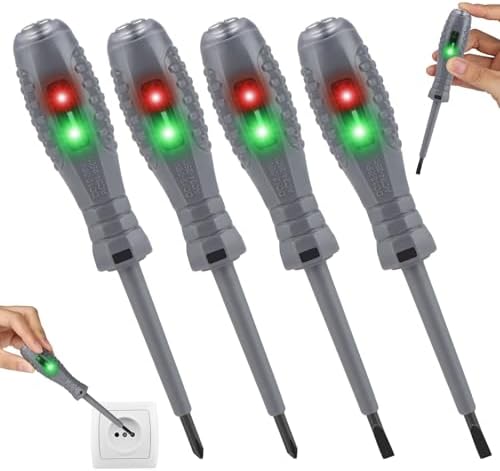BARYA Spannungsprüfer Schraubendreher – Elektris Produktbild-Vorschau 2