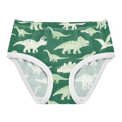 GuoChe Panties Breathable Triangle Panties Breathable Toddler Underwear for Young Girls in Sizes 2T,3T, 4T, 5T, 6Y and 8Y