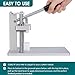 Arbor Press for 0.5ml 0.8ml 1ml Empty Oil Cartridge,Manual Desktop Arbor Press for Perfectly Seals Tank Capper Capping Machine