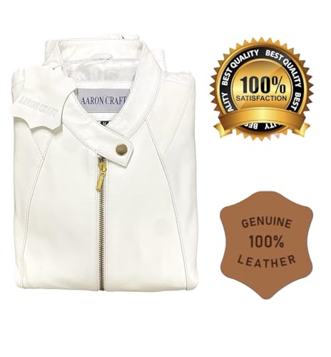 Women's Lambskin Leather Bomber Biker Jacket4