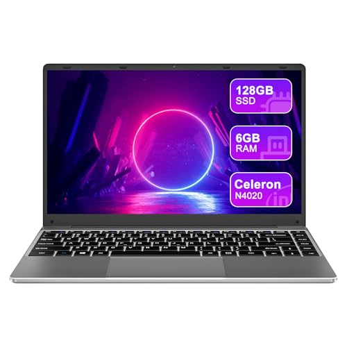 WOZIFAN Ordenador portátil Win11 N4020 Up to 2.8Ghz 128GB Admite...