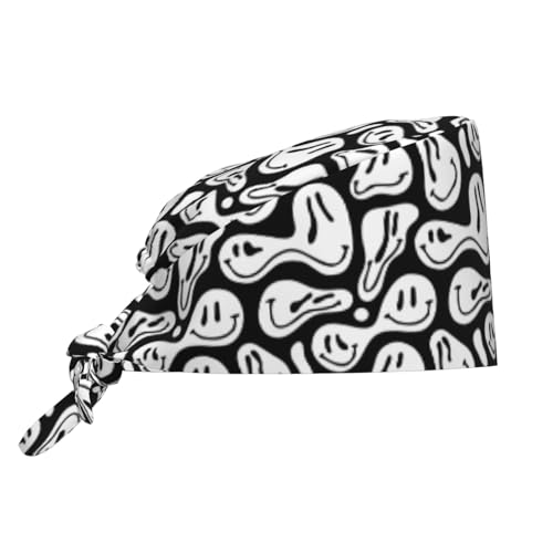 Image of Breathable Working Cap with Adjustable Sweatband Scrub Cap for Men /Women | Breathable Working Cap with Adjustable Sweatband Scrub Cap for Men /Women