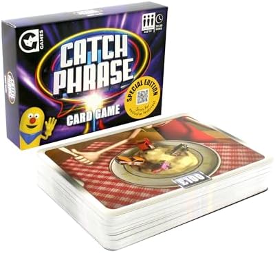 Ginger Fox Catchphrase Card Game | Special Edition | For Adults a...