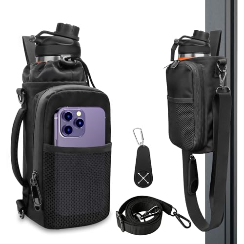 Sac de sport magnétique Joyzan ajustable pour emporter de grandes bouteilles d'eau