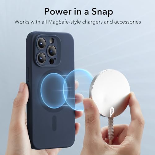image for ESR for iPhone 15 Pro Case with MagSafe, Supports Magnetic Charging, S