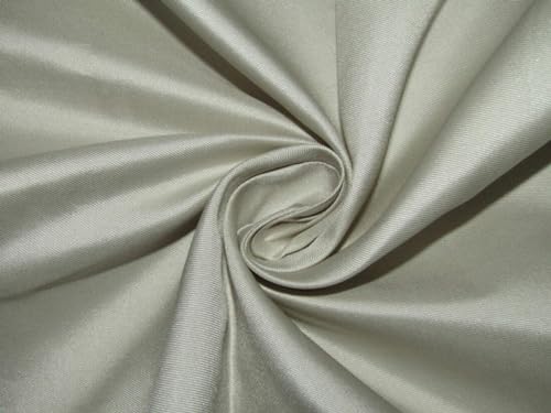Taffetas de soie 152 cm blanc cassé pour confectionner une décoration de mariage chic