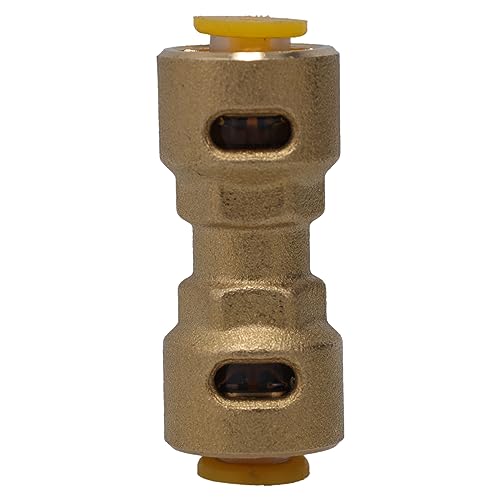 Image of Supplying Demand SB1 1 /4 Inch Quick Connect HVAC Brass Coupler Fitting