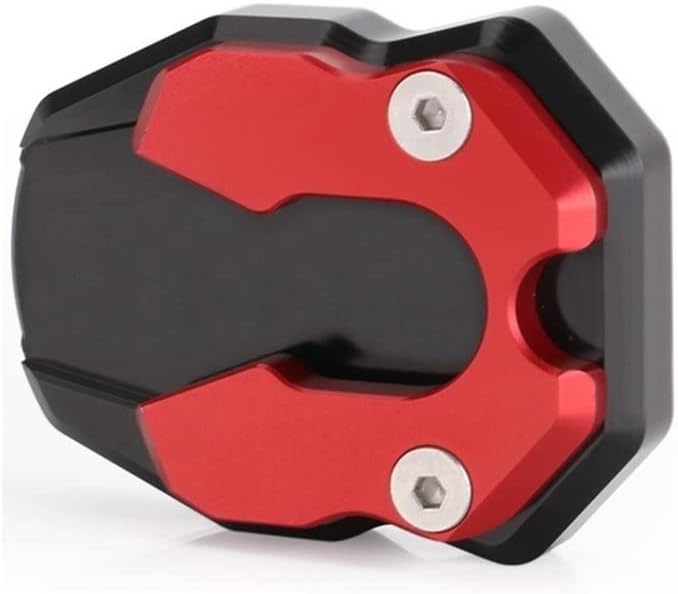 DEHIWI for Ya&maha NMAX155 NMAX125 2015-2019 XMAX300 Motorcycles Kickstand Foot Side Stand Enlarger Plate Extension Pad CNC Support Plate Anti Slip (Color : Blue)