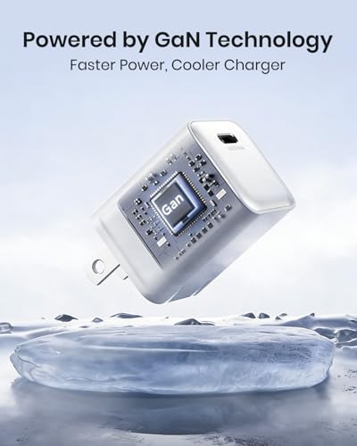 30W Compact Wall Charger, USB C Charger Block with GaN III Tech - image 3