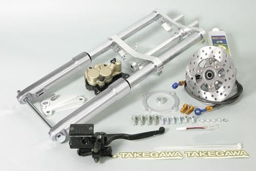 TAKEGAWA フロントフォーク 2本セット Amazon.co.jp: Special Parts Takegawa φ27 Front Fork Kit Type 2 for