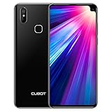 CUBOT MAX2 Smartphone 4G teléfono móvil Libre Android 9.0 6,8 Pulgadas Dual Cámara 12Mp 4GB RAM 64GB ROM Octa-Core Procesador 5000mAh Dectilar de Huellas/Face ID GPS WiFi Dual SIM Negro