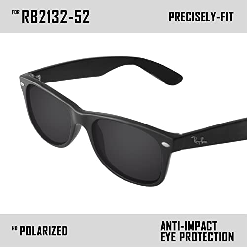 Image of Polarized Replacement Lenses for Ray-Ban Wayfarer RB2132 Sunglass