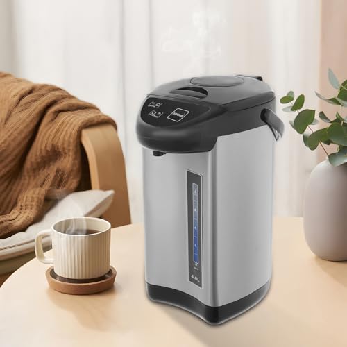 Tetera eléctrica de acero inoxidable 4L con 3 modos de dispensado miniatura 4
