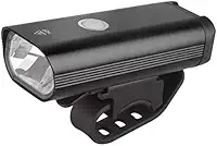 Farol Bike Bicicleta Lanterna Usb Recarregavel Preto em Metal