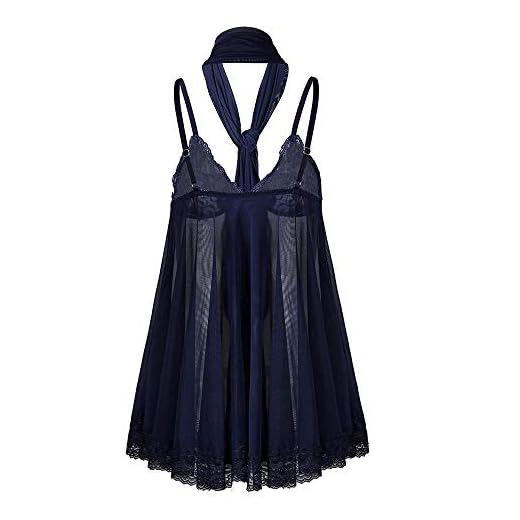 Underkläder och underkläder för kvinnor Sexig pyjamas kvinnor Plus Size Dessous S-5xl 6XL Sexy Dessous nattlinne spets se trog halsduk + klänning + T trosor sexig kostym Lenceria
