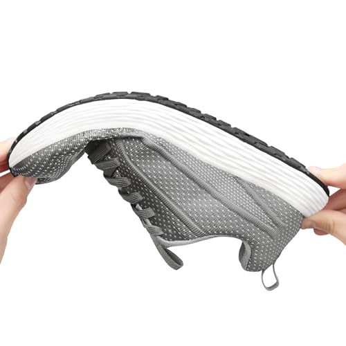 Image of Mens Wide Toe Box Walking Shoes Running Athletic Sneakers-Breathable Lightweight Non-Slip