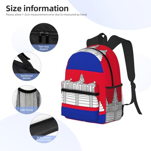Sac à dos drapeau de la Biélorussie léger pour soulager vos épaules