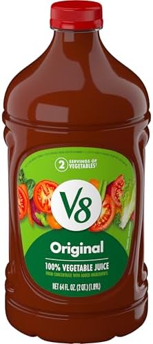 V8 Original 100% Vegetable Juice, 64 fl oz Bottle
