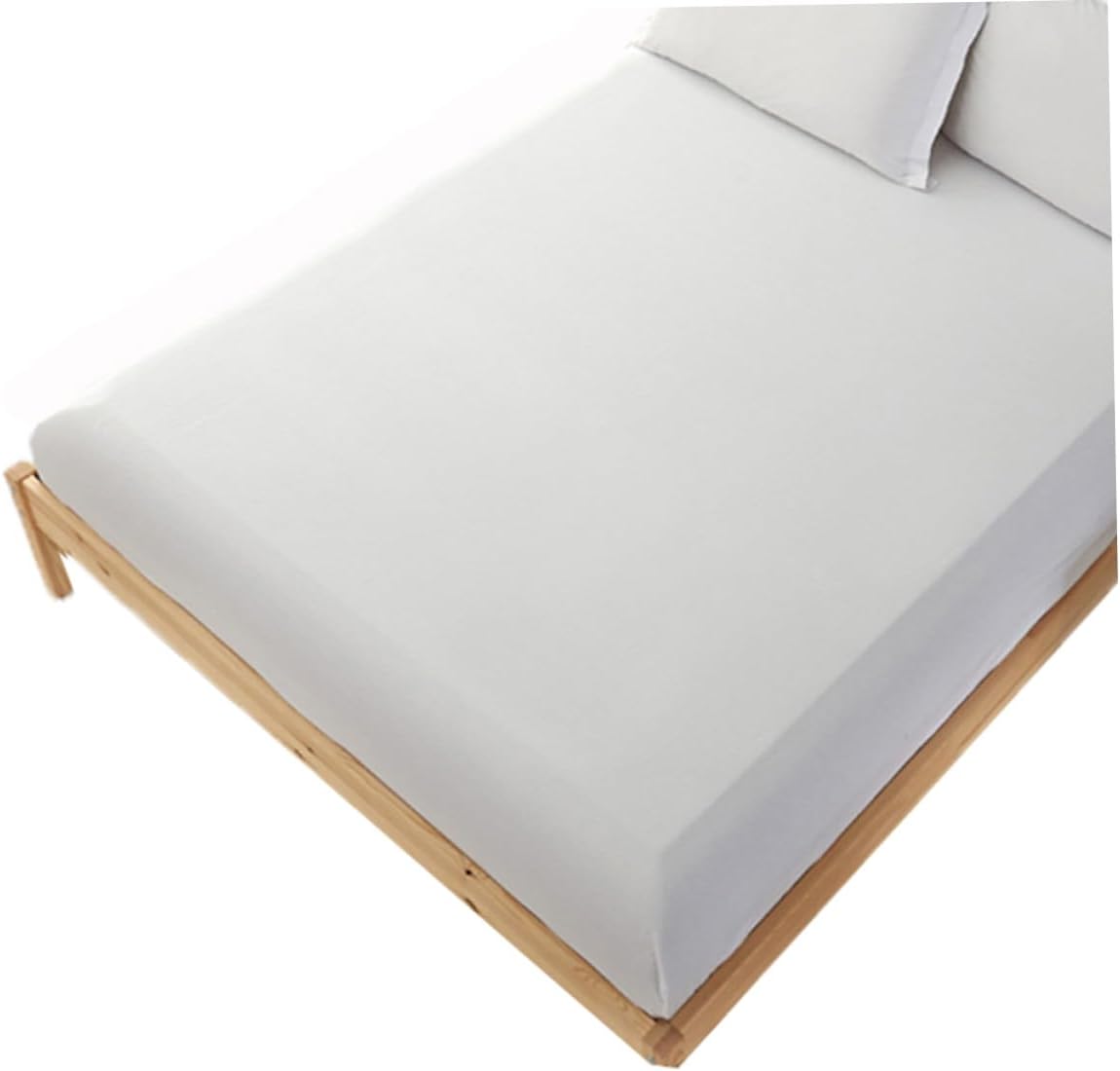 Fitted Sheet Mattress Cover Nursing Pad Protector Machine Washable Soft Mat Cover for Pets Elderly Liquid-Resistant Bedding Protector