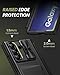 SIXBOX for Samsung Galaxy Z Fold 7 Case with S Pen Holder, Built-in Card Holder & Screen Protector & Hinge Protection & Slide Camera Cover, Wallet Rugged Protective Phone Case for Z Fold 7,Black