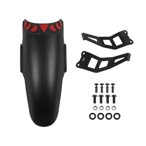Image of Motorcycle Front Mudguard Extender Extension Fender Bracket Replacement for Tiger 1200 Rally Pro 2022 2023 Tiger 1200 Rally Explorer 22-23 Wheel Mudguards Splash Guard Cover (Type A)