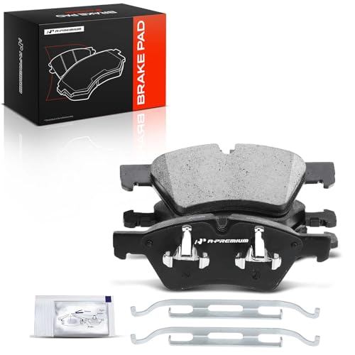 A-Premium Front Ceramic Brake Pads Set Compatible with Mercedes-Benz Models - E350, E500, E550, G55 AMG, GL320, GL350, GL450, GL550, ML320, ML350, ML450, ML500, ML550, R320, R350, R500