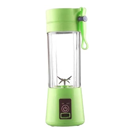 Trendy Retail Electric fruit juicer rechargeable mini juicer multi-function Green