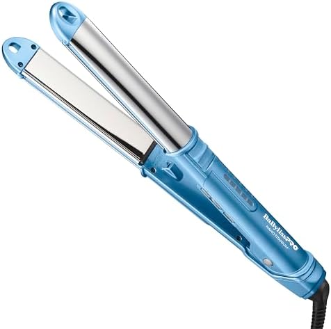 BaBylissPRO Ultra Sleek Styling Iron, 3-in-1 Flat Iron, Curler, W...