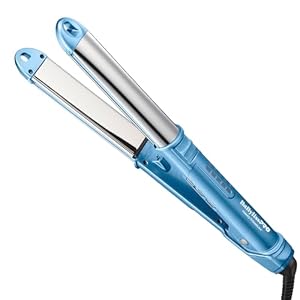 BaBylissPRO 1″ Ultra-Sleek Stainless Steel Styling Iron, Hair Straightener, Waver and Curling Tool in one